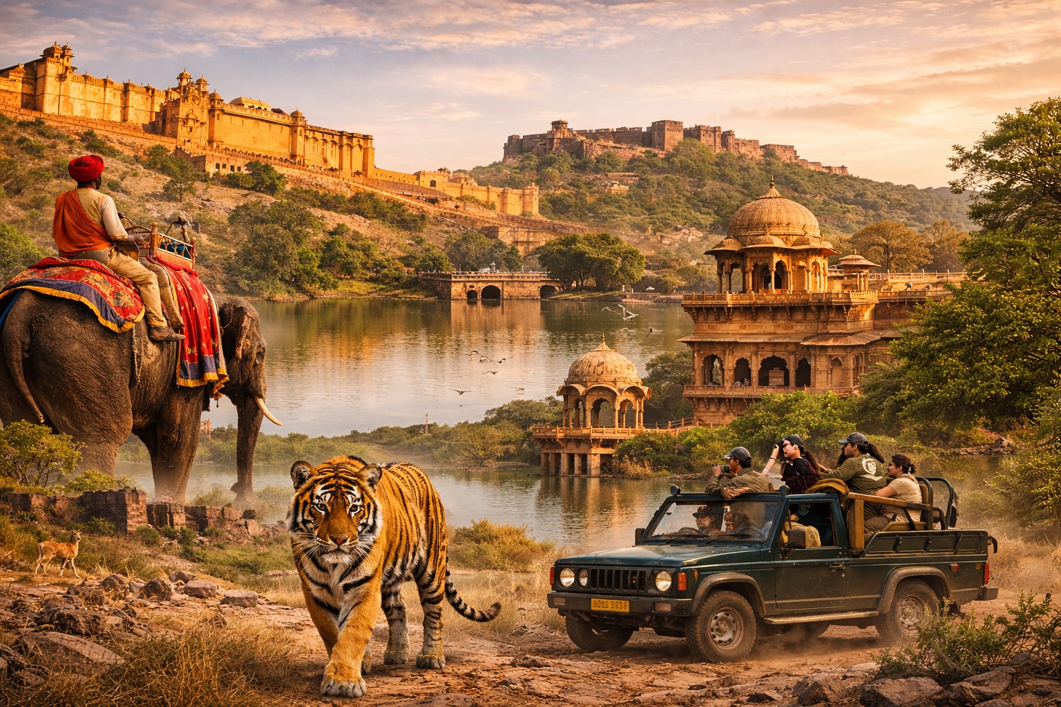 Rajasthan Heritage with Ranthambore Tour